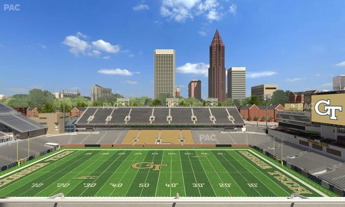 Bobby Dodd Stadium - Section 204 Lower Seat View