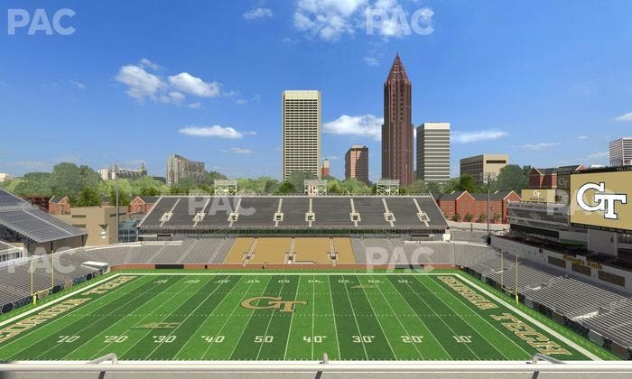 Bobby Dodd Stadium - Section 204 Lower Seat View