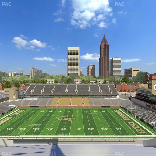 Bobby Dodd Stadium - Section 204 Upper Seat View