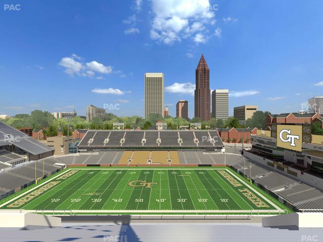 Bobby Dodd Stadium - Section 204 Upper Seat View