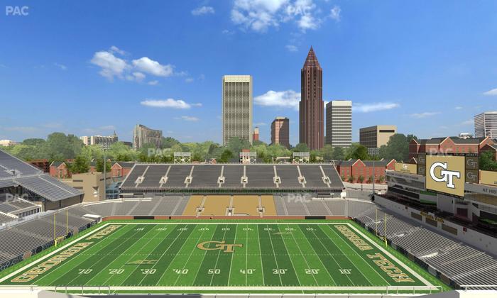 Bobby Dodd Stadium - Section 204 Upper Seat View