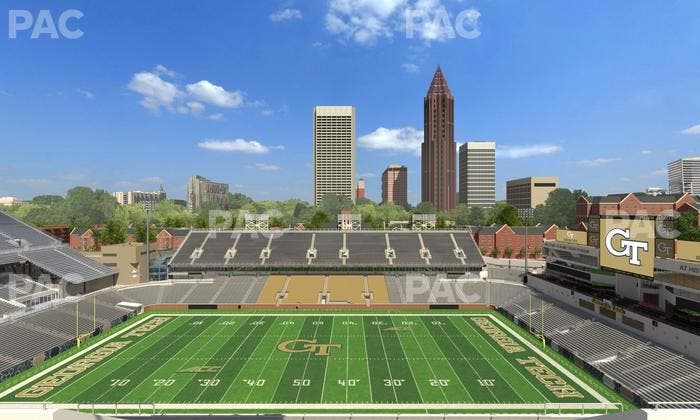 Bobby Dodd Stadium - Section 204 Upper Seat View