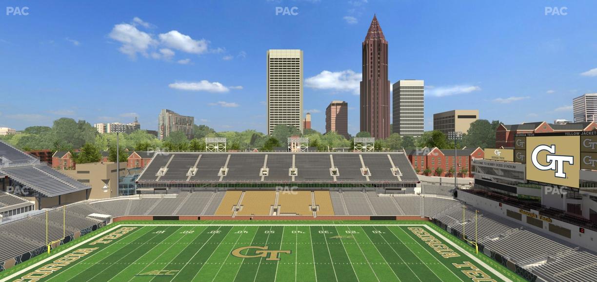 Bobby Dodd Stadium - Section 204 Upper Seat View