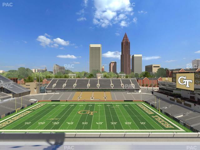 Bobby Dodd Stadium - Section 204 Upper Seat View