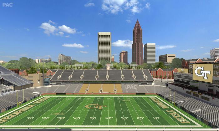 Bobby Dodd Stadium - Section 204 Upper Seat View