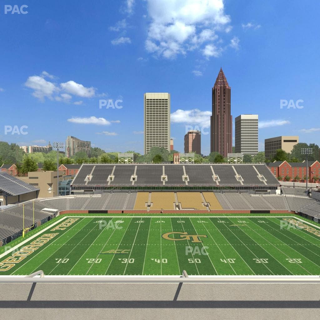 Bobby Dodd Stadium - Section 205 Lower Seat View