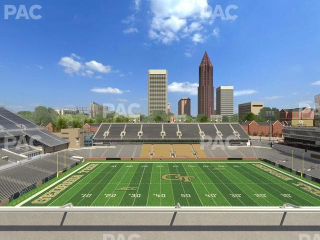 Bobby Dodd Stadium - Section 205 Lower Seat View