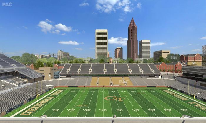 Bobby Dodd Stadium - Section 205 Lower Seat View