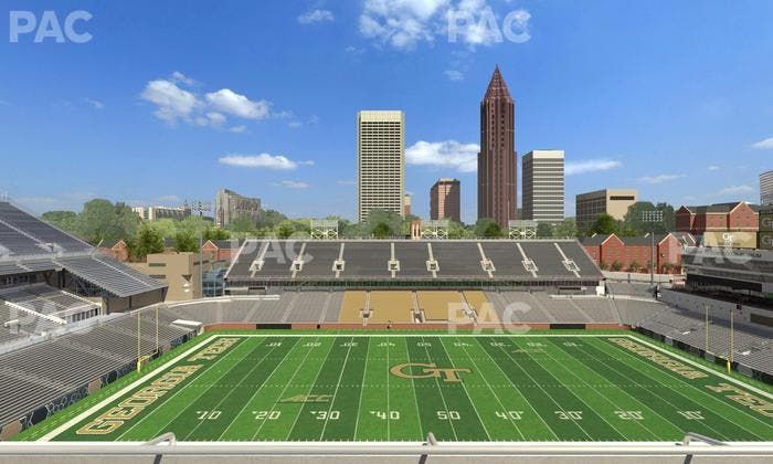 Bobby Dodd Stadium - Section 205 Lower Seat View