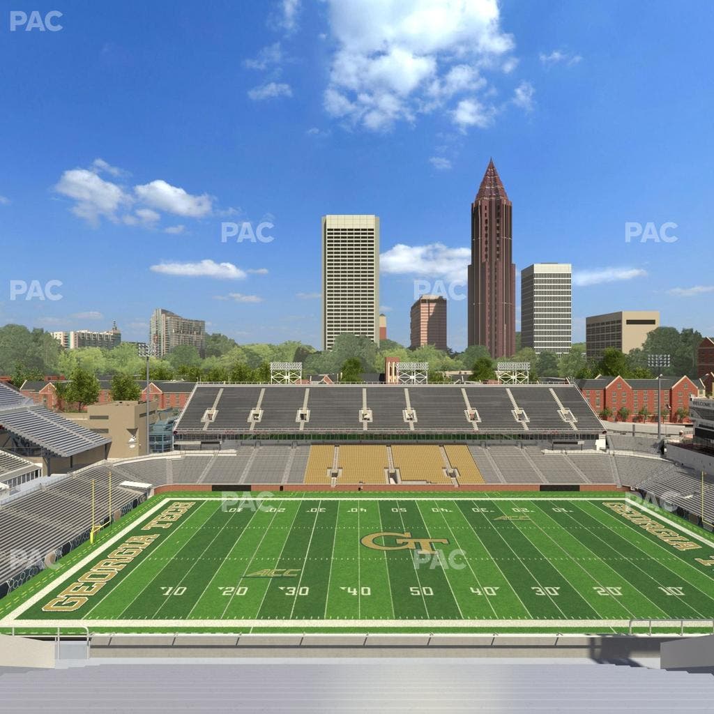 Bobby Dodd Stadium - Section 205 Upper Seat View