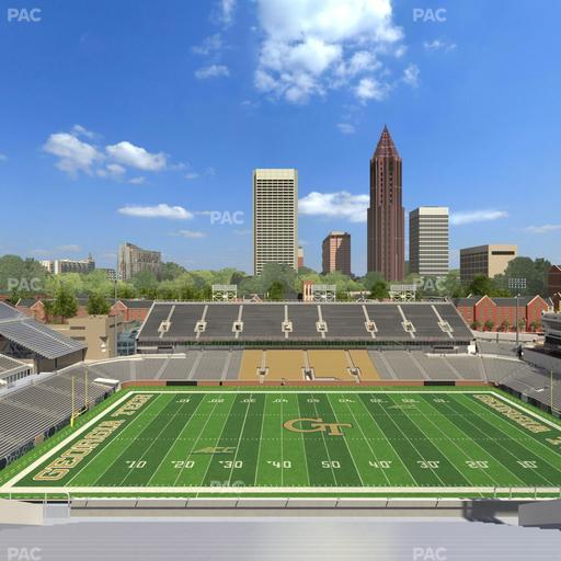Bobby Dodd Stadium - Section 205 Upper Seat View