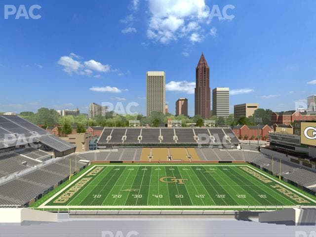 Bobby Dodd Stadium - Section 205 Upper Seat View