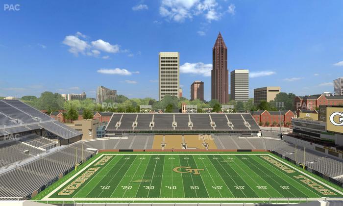 Bobby Dodd Stadium - Section 205 Upper Seat View