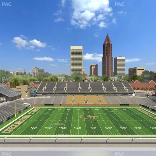 Bobby Dodd Stadium - Section 205 Upper Seat View
