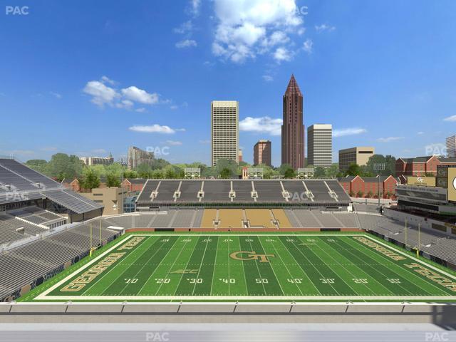 Bobby Dodd Stadium - Section 205 Upper Seat View