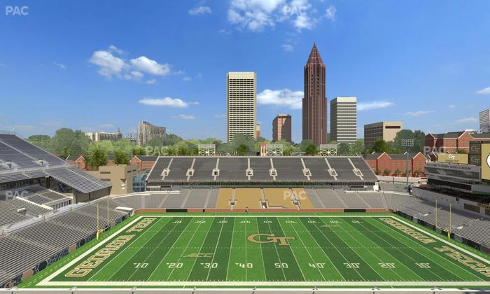 Bobby Dodd Stadium - Section 205 Upper Seat View