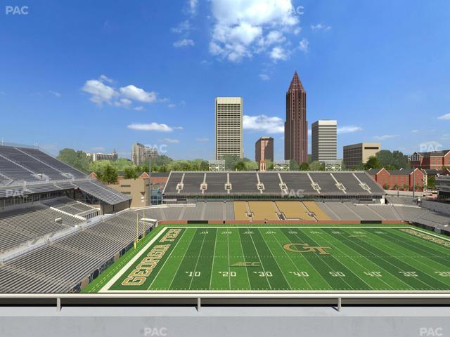 Bobby Dodd Stadium - Section 206 Lower Seat View