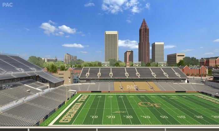 Bobby Dodd Stadium - Section 206 Lower Seat View