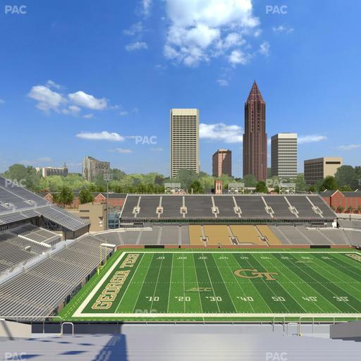 Bobby Dodd Stadium - Section 206 Upper Seat View