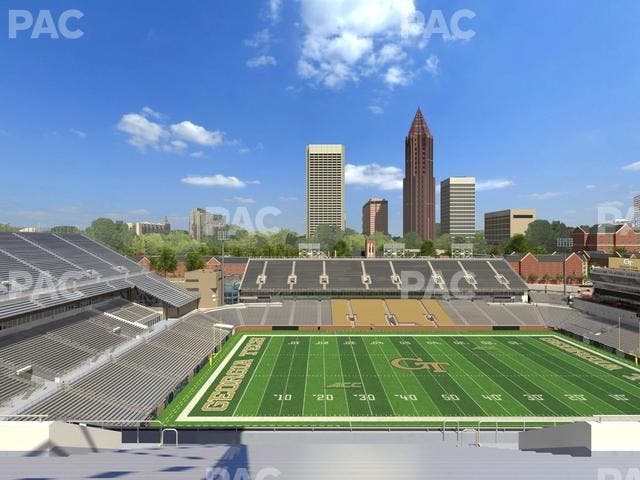 Bobby Dodd Stadium - Section 206 Upper Seat View