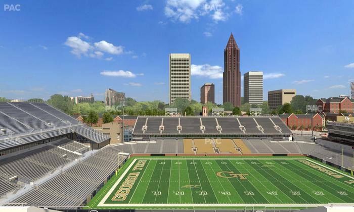 Bobby Dodd Stadium - Section 206 Upper Seat View