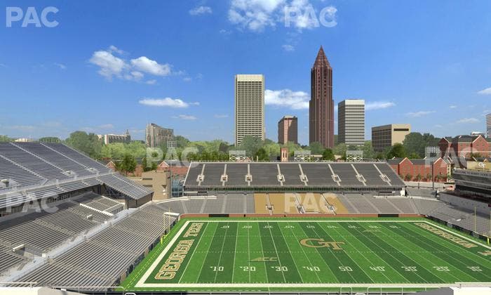 Bobby Dodd Stadium - Section 206 Upper Seat View