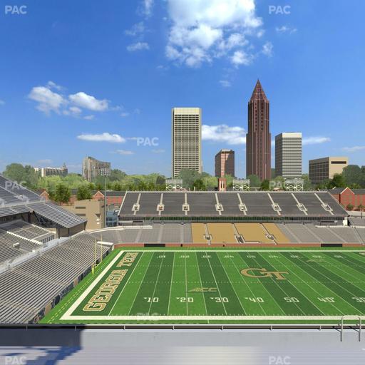 Bobby Dodd Stadium - Section 206 Upper Seat View