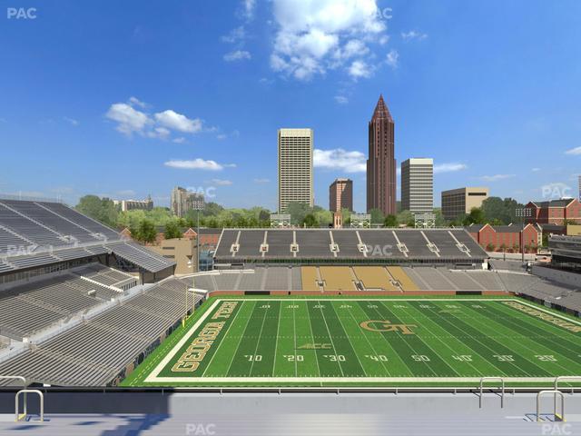 Bobby Dodd Stadium - Section 206 Upper Seat View