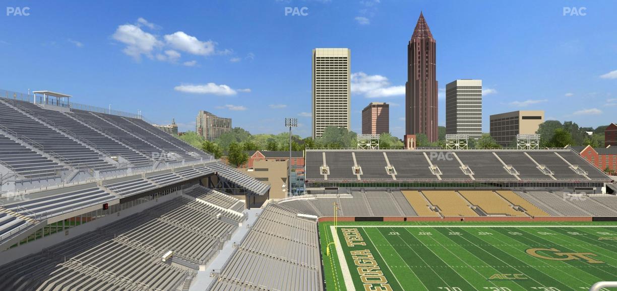 Bobby Dodd Stadium - Section 208 Seat View