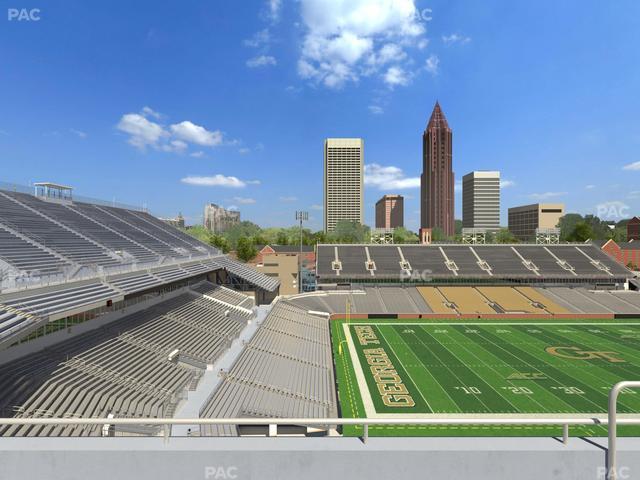 Bobby Dodd Stadium - Section 208 Seat View