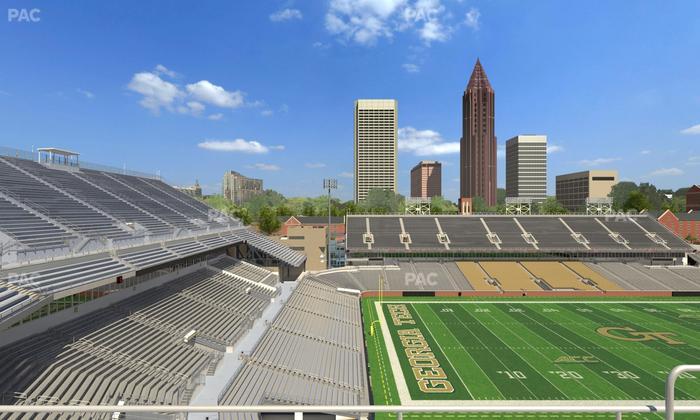 Bobby Dodd Stadium - Section 208 Seat View