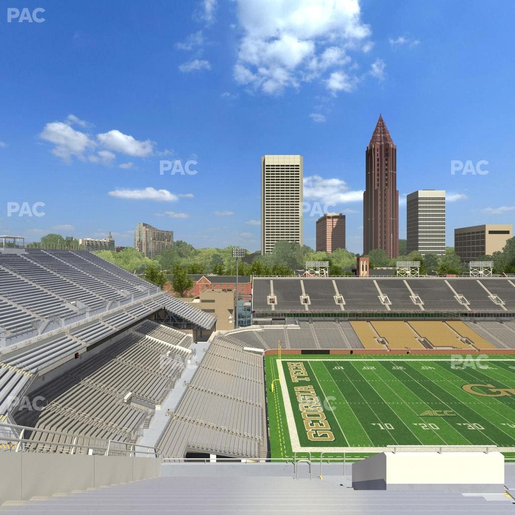 Bobby Dodd Stadium - Section 208 Seat View