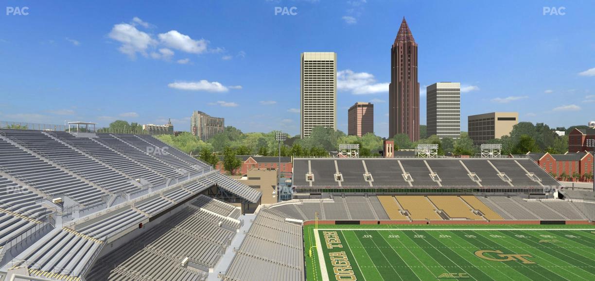 Bobby Dodd Stadium - Section 208 Seat View