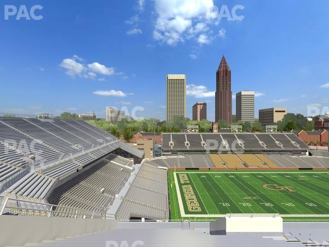 Bobby Dodd Stadium - Section 208 Seat View