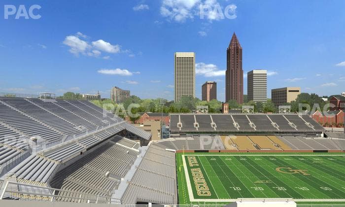 Bobby Dodd Stadium - Section 208 Seat View