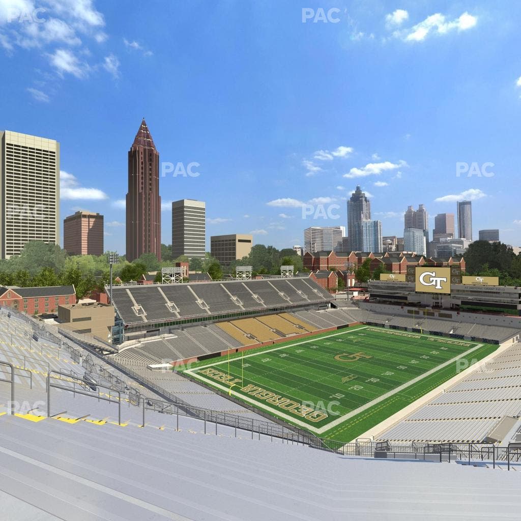 Bobby Dodd Stadium - Section 210 Seat View