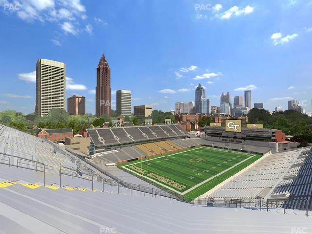 Bobby Dodd Stadium - Section 210 Seat View