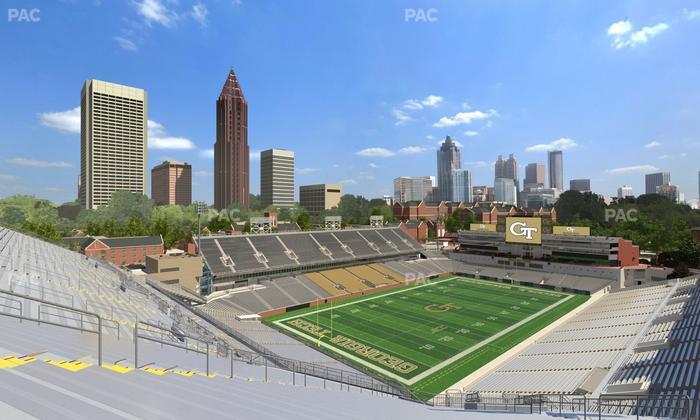 Bobby Dodd Stadium - Section 210 Seat View