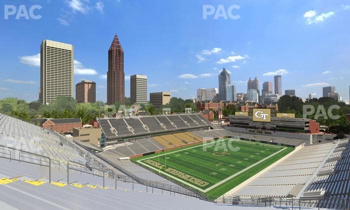 Bobby Dodd Stadium - Section 210 Seat View