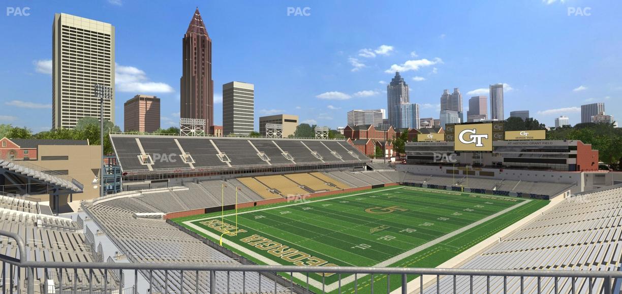 Bobby Dodd Stadium - Section 210 Seat View