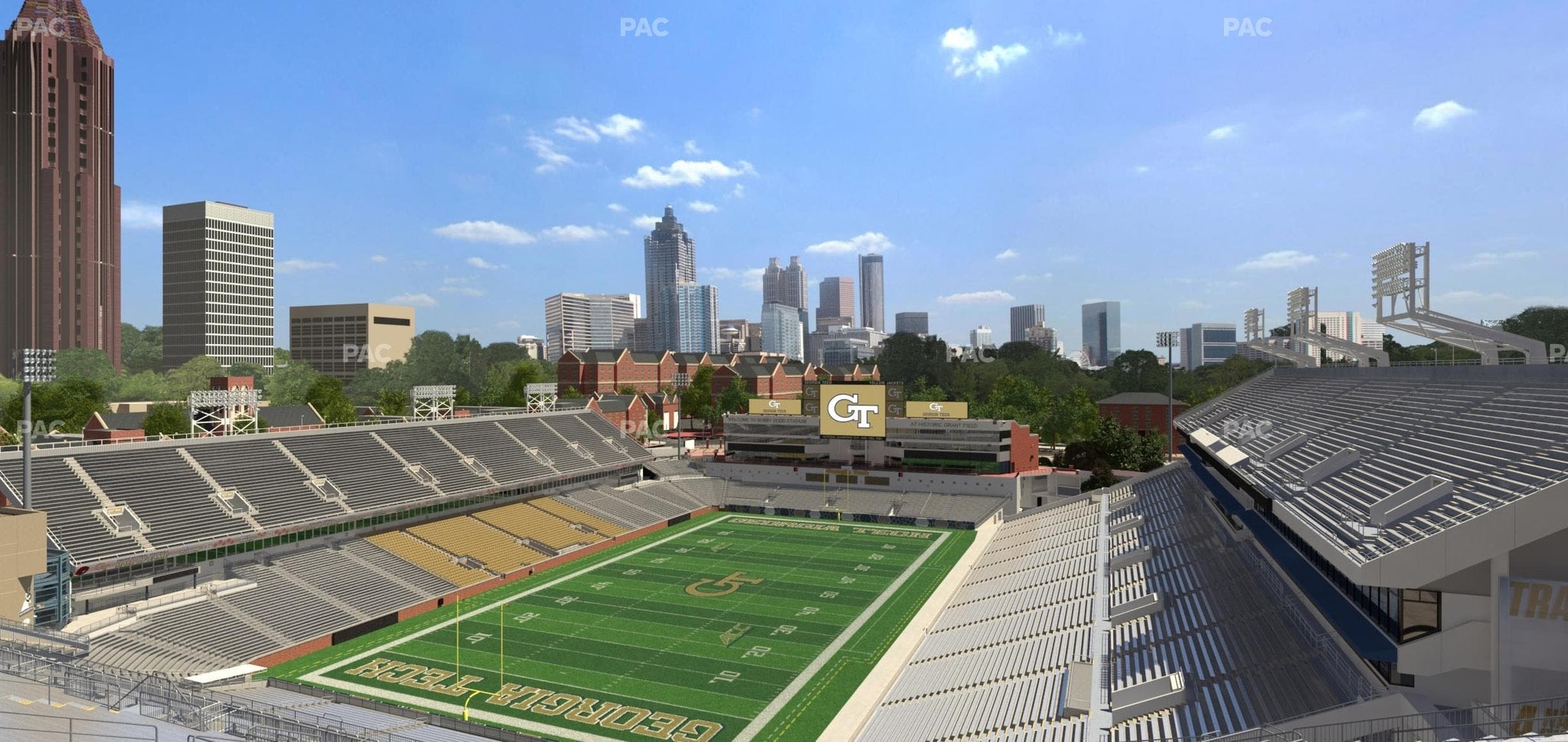 Bobby Dodd Stadium - Section 211 Seat View