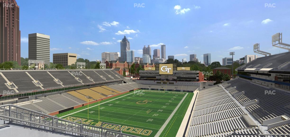 Bobby Dodd Stadium - Section 212 Seat View