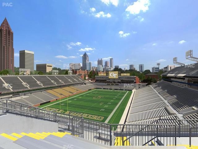 Bobby Dodd Stadium - Section 212 Seat View
