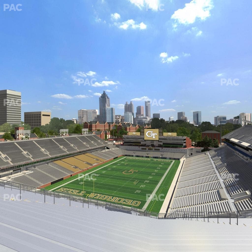 Bobby Dodd Stadium - Section 212 Seat View