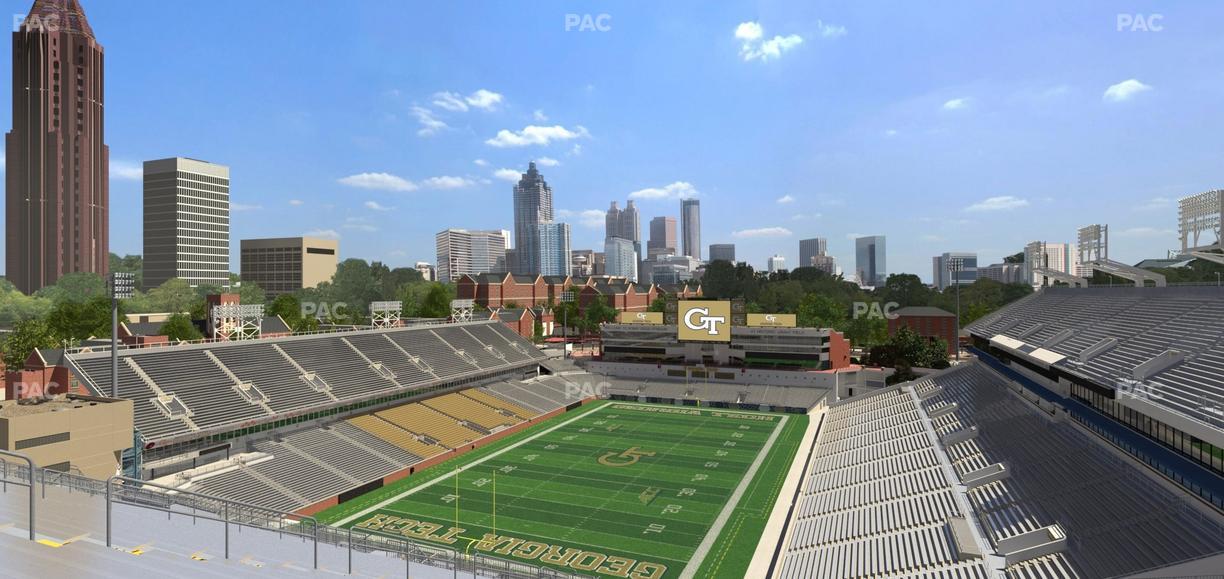 Bobby Dodd Stadium - Section 212 Seat View