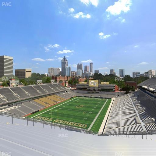 Bobby Dodd Stadium - Section 212 Seat View