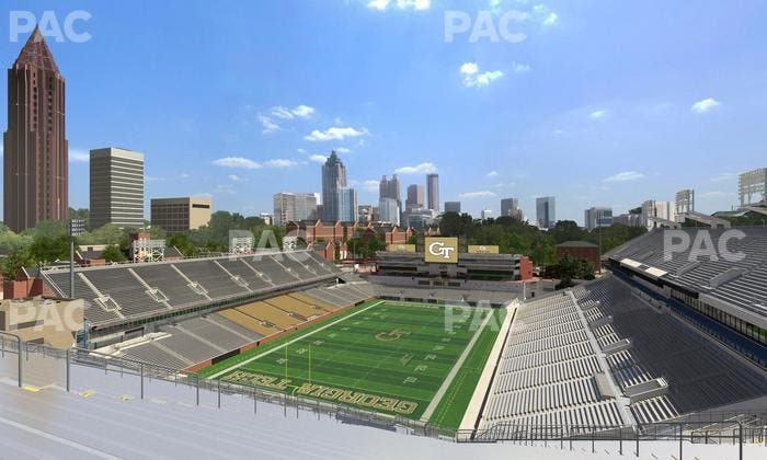 Bobby Dodd Stadium - Section 212 Seat View