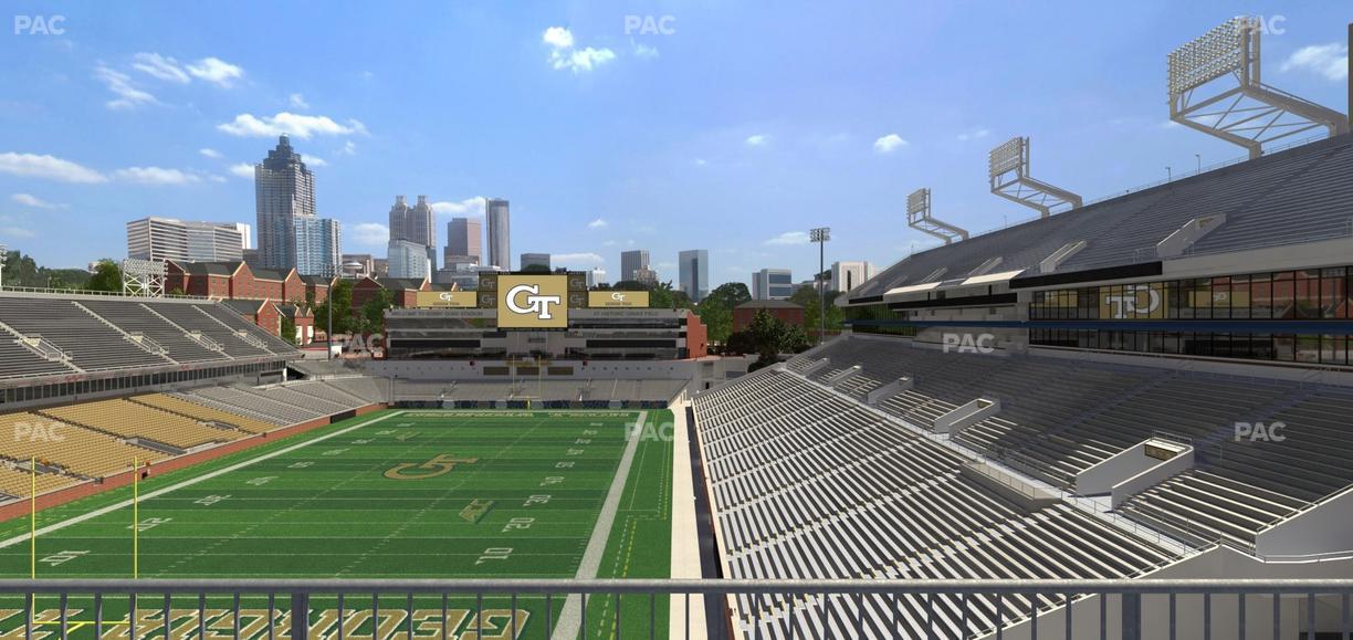 Bobby Dodd Stadium - Section 213 Seat View