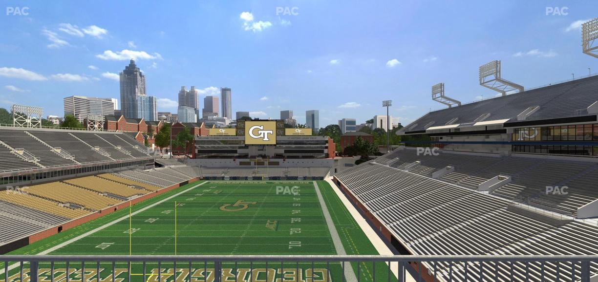 Bobby Dodd Stadium - Section 214 Seat View