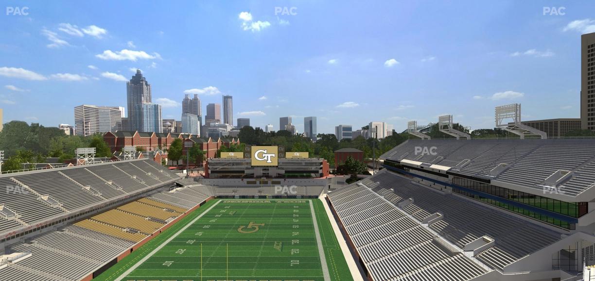 Bobby Dodd Stadium - Section 214 Seat View